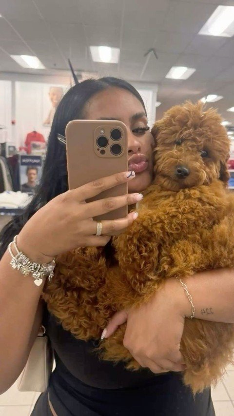 Berilyn Rose's puppy