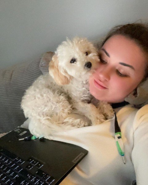 Marcus Williams's puppy