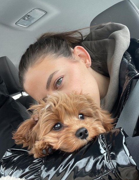 Aisha Johnson's puppy