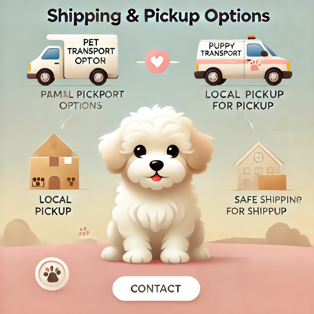 maltipoo shipping and pickup